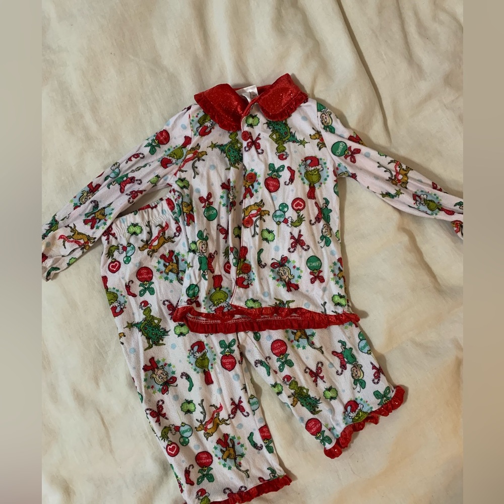 Toddle grinch pjs